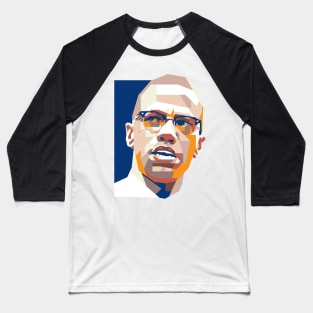 Malcolm X Baseball T-Shirt